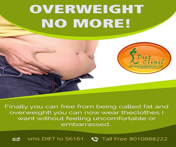 Excess weight over the body is not good for health